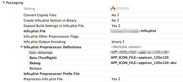 plist Variables