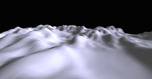 Three.js landscape